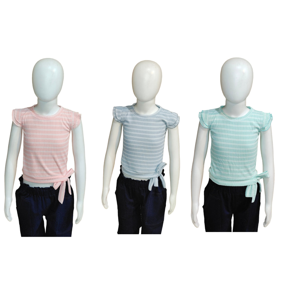 VALUE PACK OF 3 TOPS - COTTON CROTCHETED