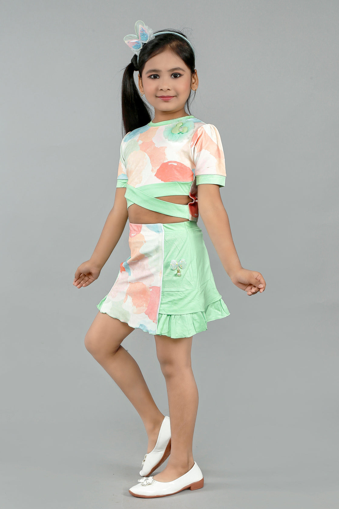 COTTON CANDY SKIRT AND TOP