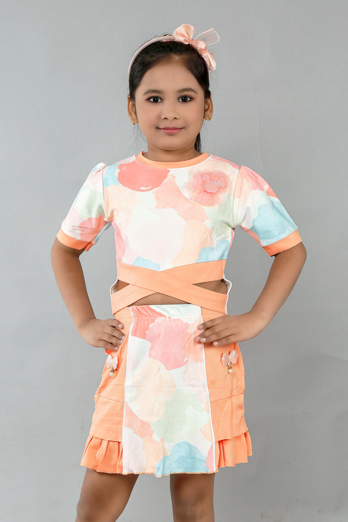 COTTON CANDY SKIRT AND TOP
