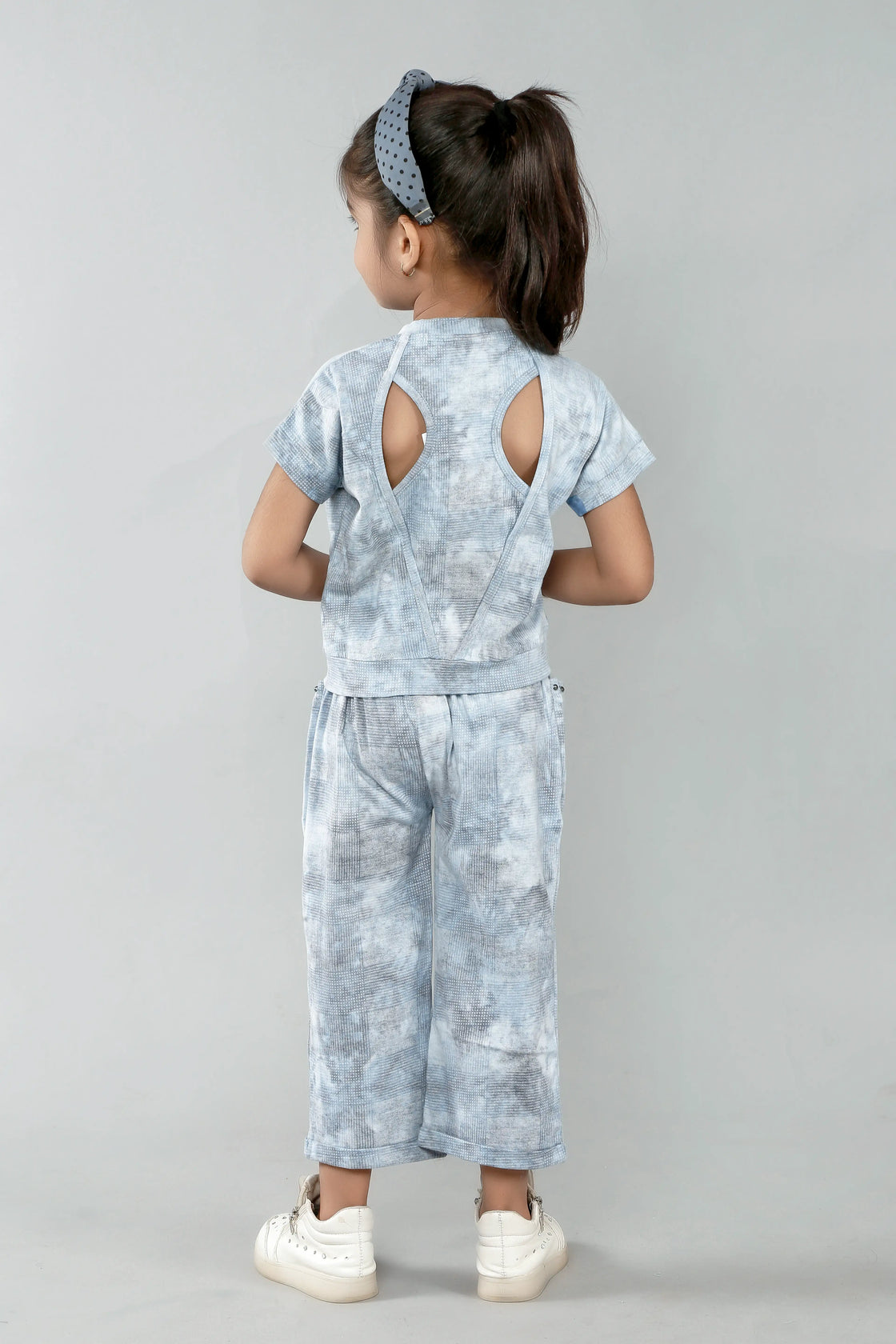 Eurynome Kidswear Girls – Fancy Co-ord Set, Unique Checks, Handcrafted Gun-Metal Accents, Extra-Comfort Swade Finish, Standout Style Ages 3-6.