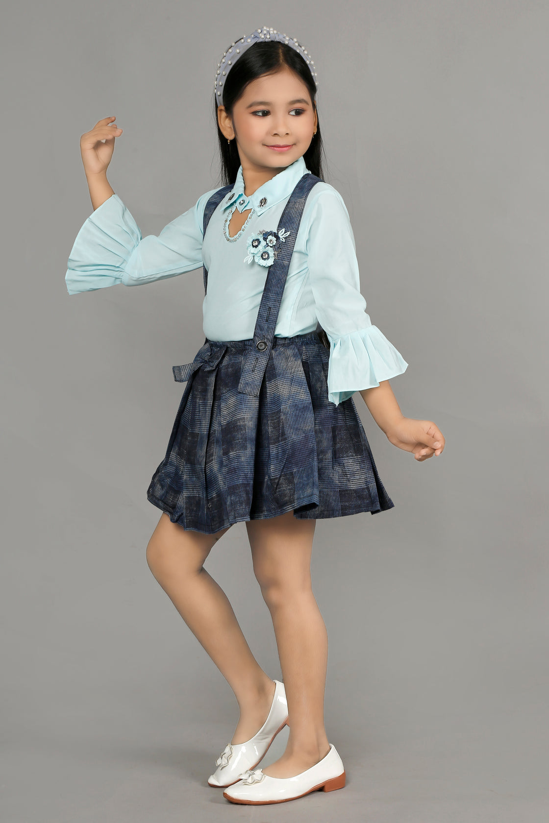 FANCY TOP & GALLUS SKIRT