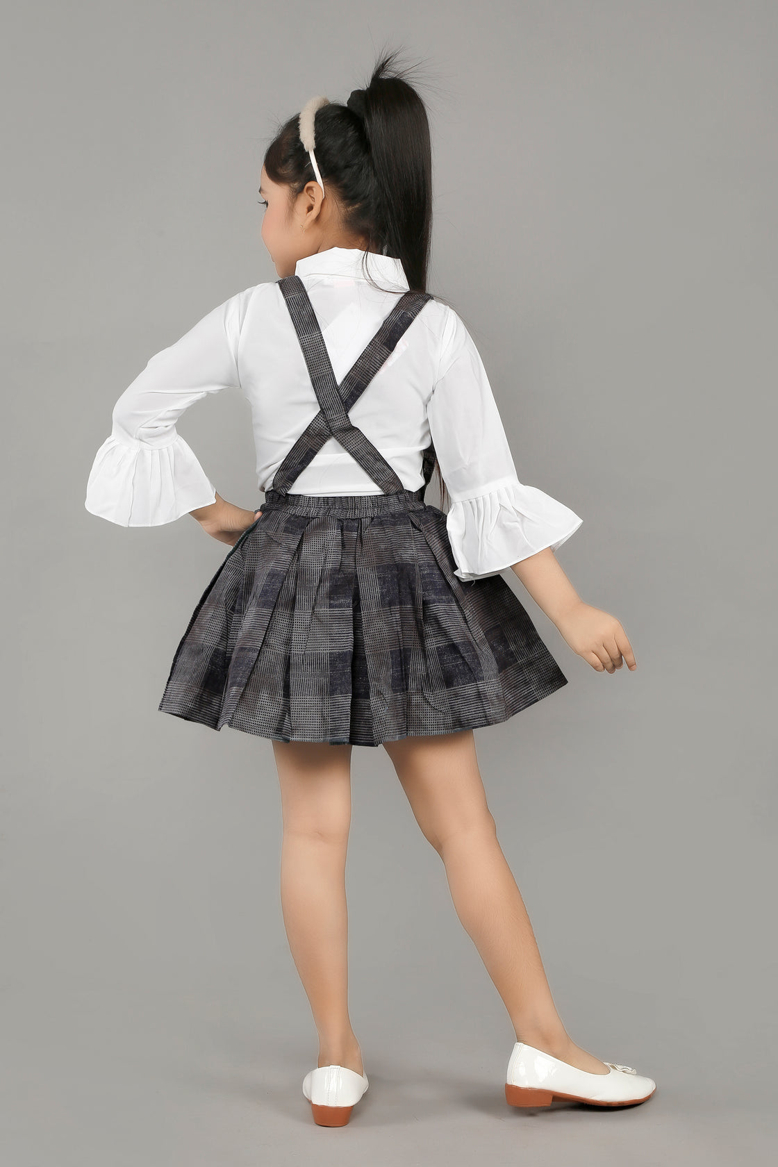 FANCY TOP & GALLUS SKIRT