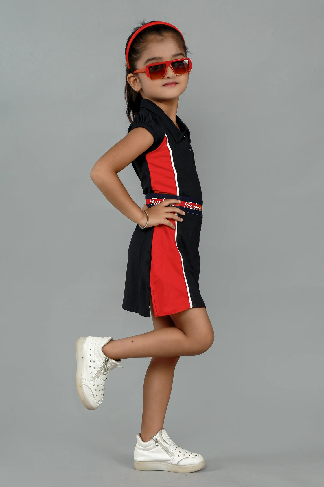 Eurynome Kidswear Girls – Game, set, match! Sporty tennis skirt & top set, with bold stripes, court-ready fit, and quilted cotton comfort for active stars ages 3-9.
