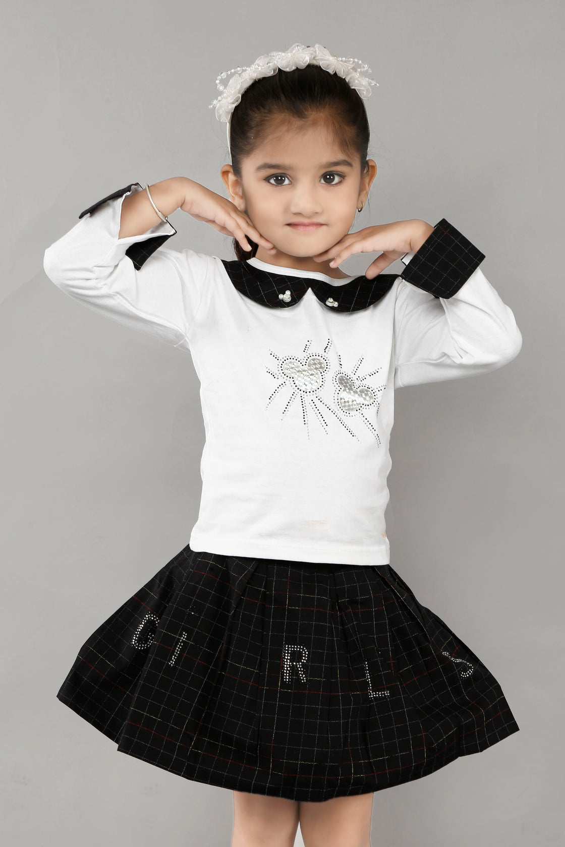 GIRLS SAILOR's MINI SKIRT SET