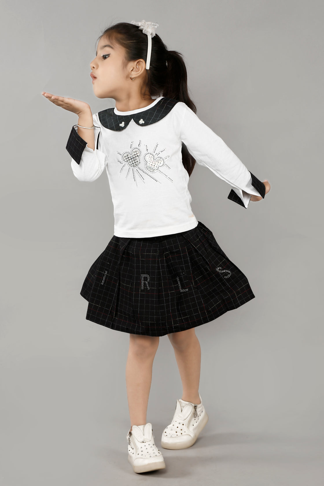 GIRLS SAILOR's MINI SKIRT SET