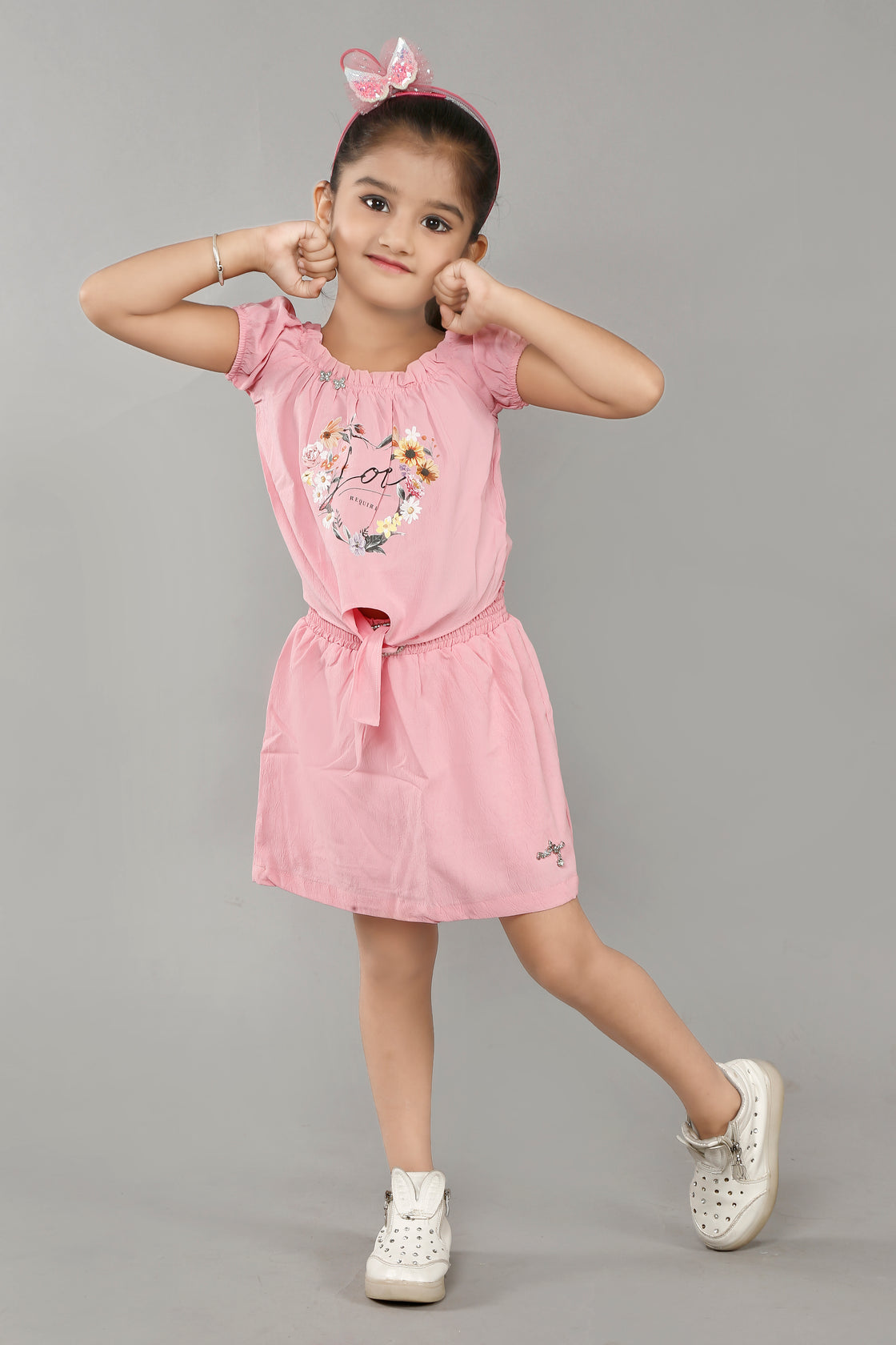 LOVE REQUIRED MINI SKIRT AND TOP