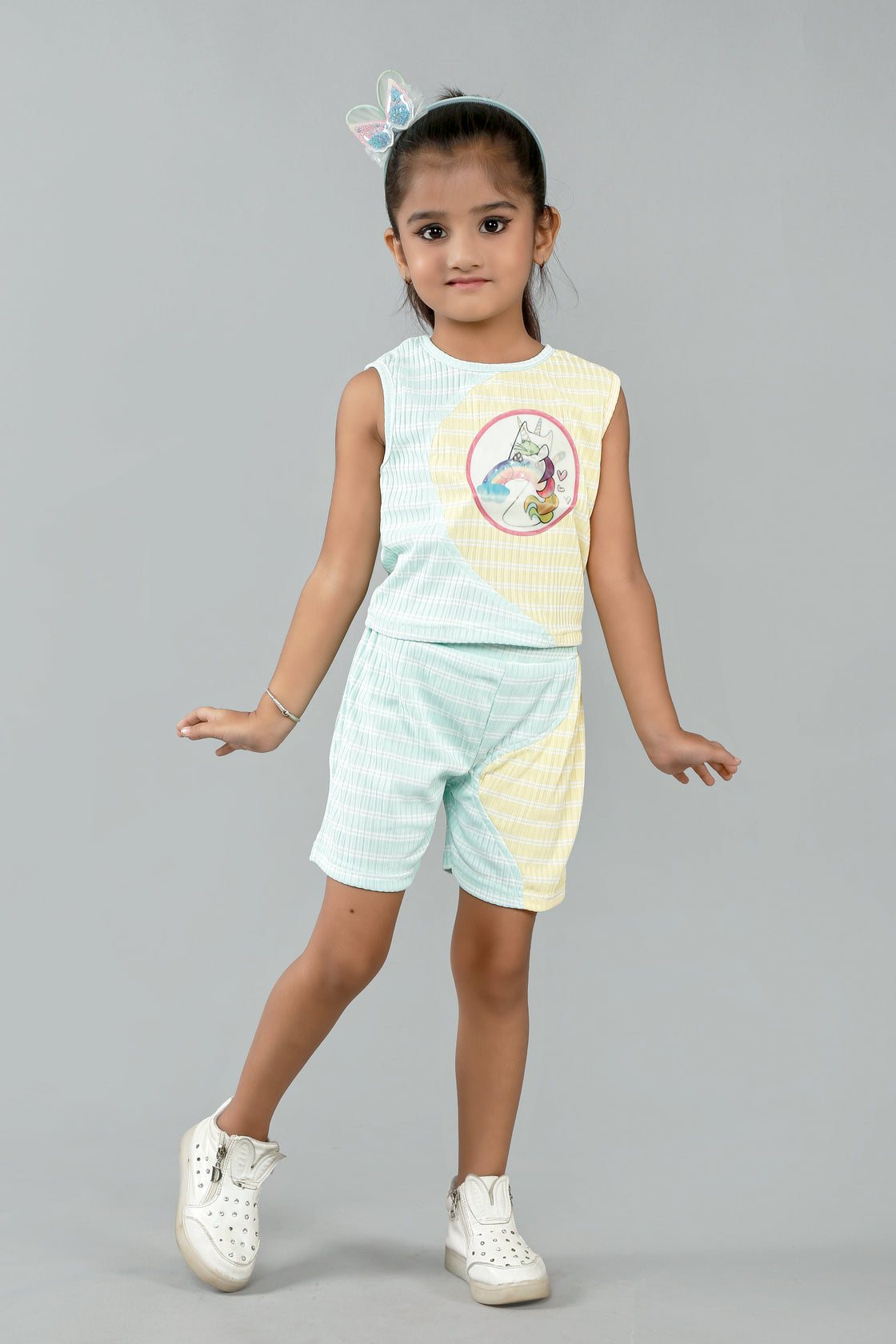 MULTI WAVE UNICORN TOP & PANT