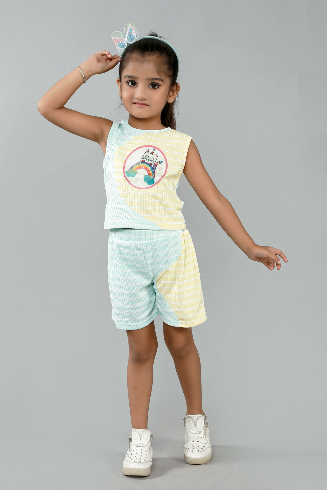 MULTI WAVE UNICORN TOP & PANT