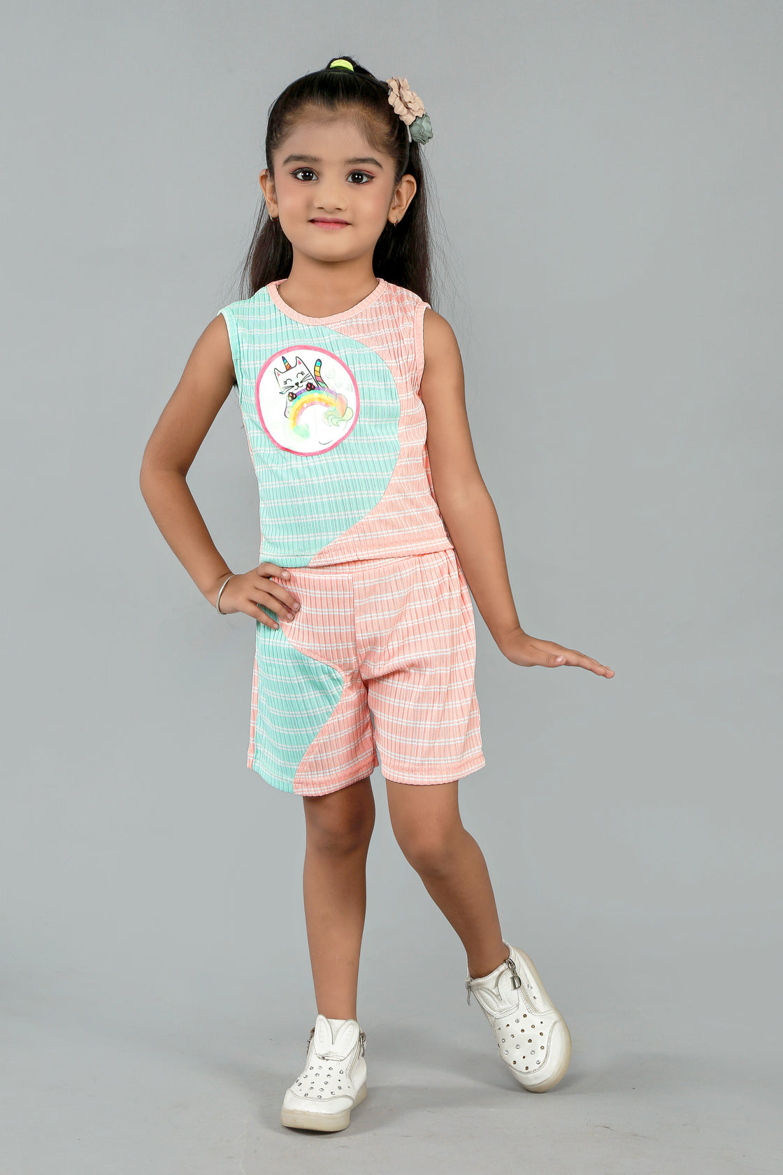 MULTI WAVE UNICORN TOP & PANT