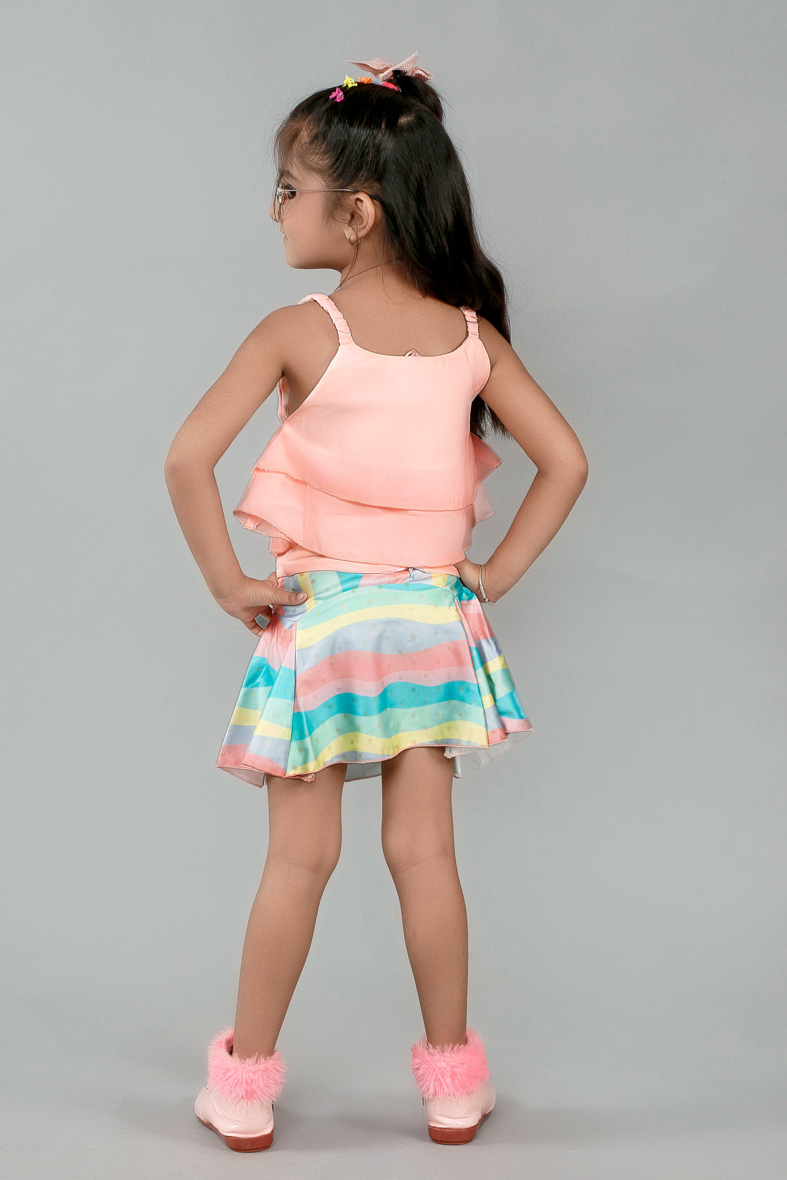 MUSIC TUNIC TOP AND MINI SKIRT