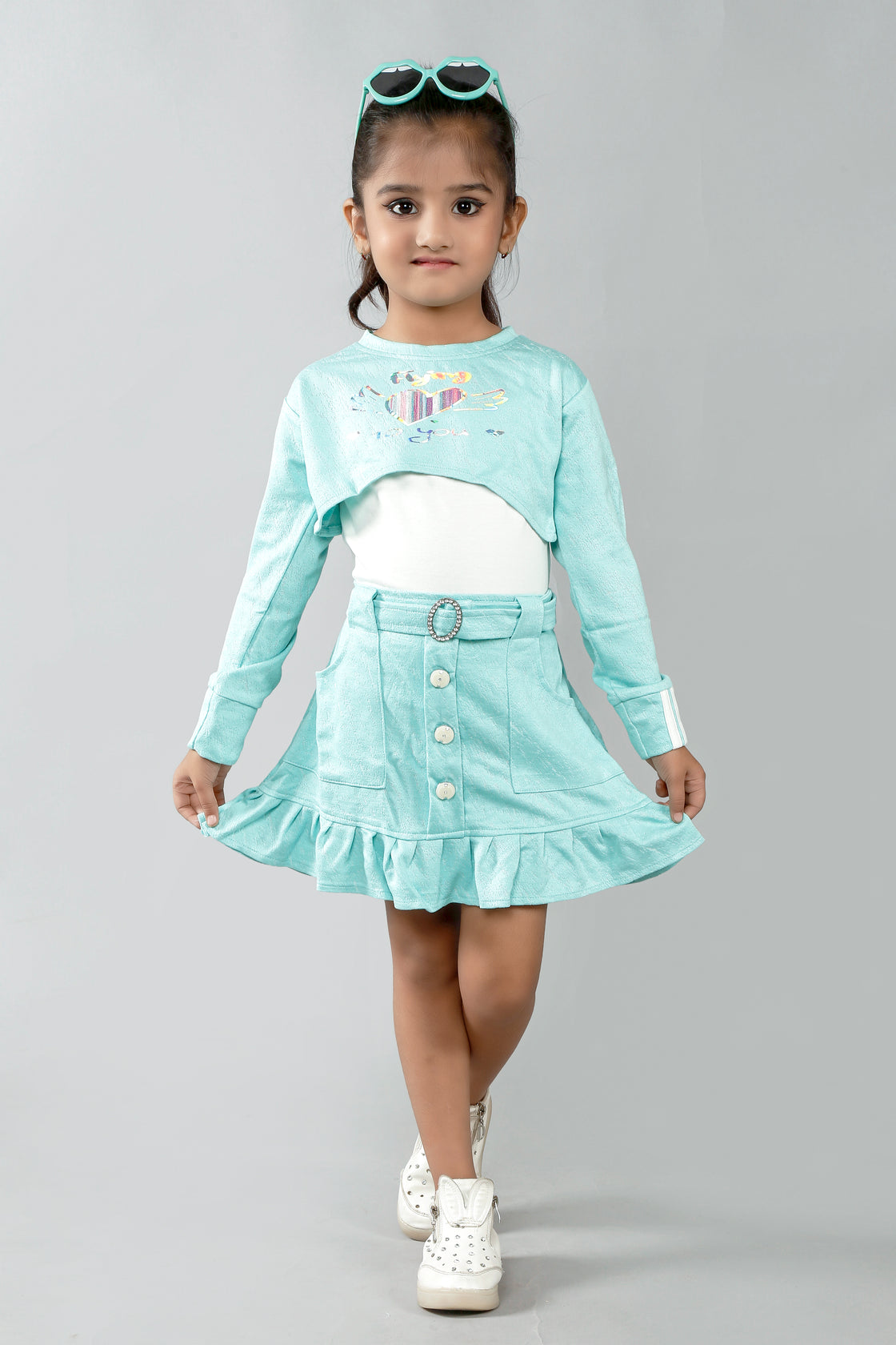 HIP HOP SKIRT TOP WITH JACKET