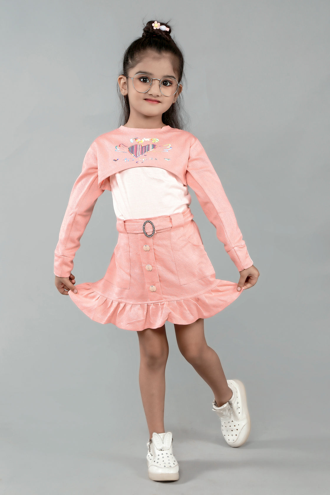 HIP HOP SKIRT TOP WITH JACKET