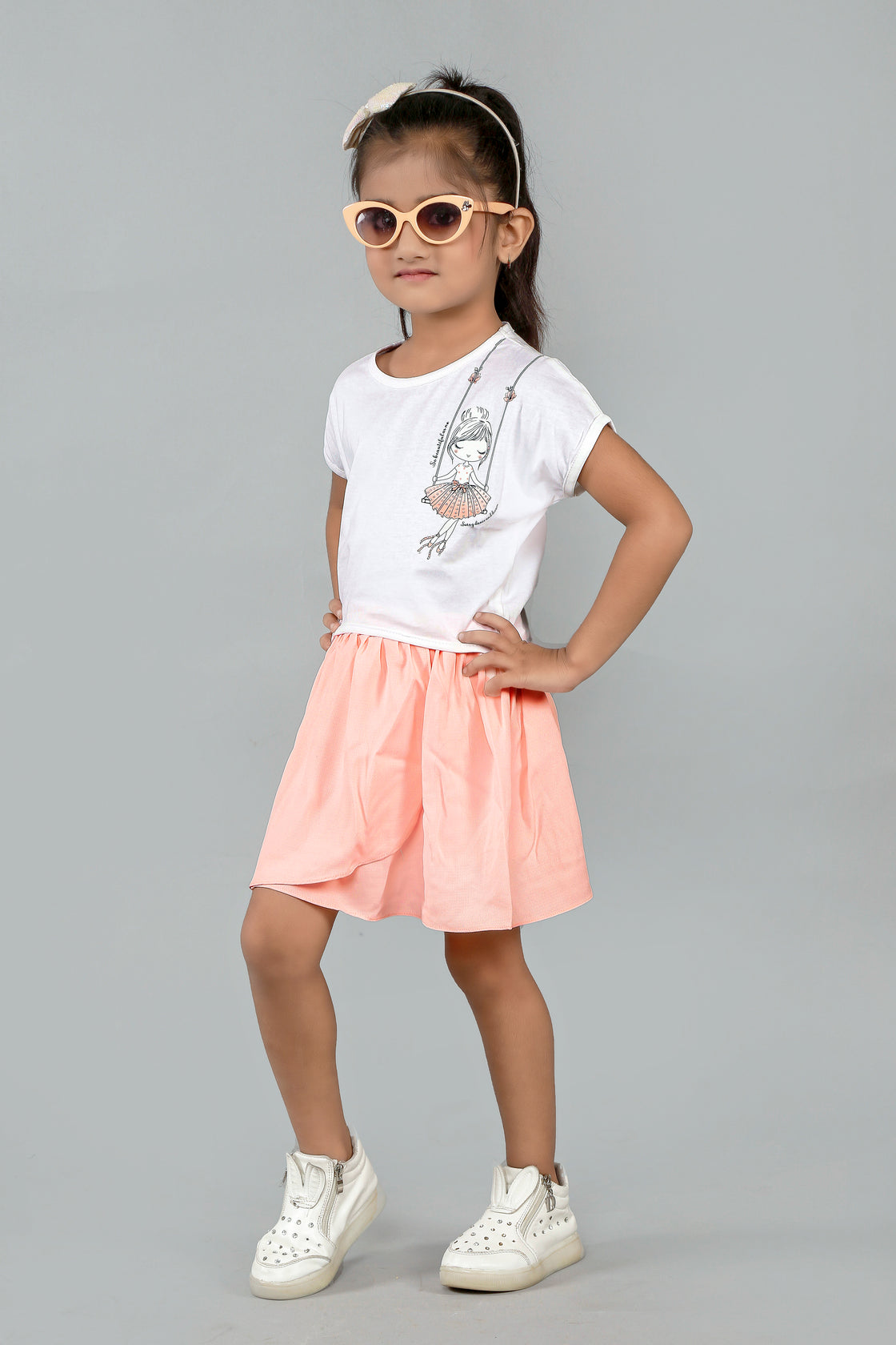 SWINGING GIRL MINI SKIRT